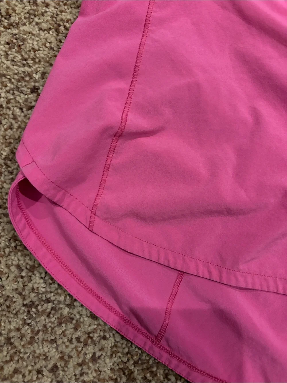 lululemon athletica Hot Pink Run/Workout Shorts